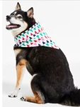 Family Pj Multicolored Trees Pet Bandana, Size L/xl. Fixed Price $7.50.