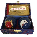Thy Arts Baoding Balls Chinese Health Massage Exercise Stress -blue Moon. Fixed Price $11.54.