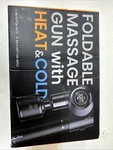 Napre Foldable Massage Gun - 5 Adjustable Angles Portable Case + Attachments. Fixed Price $50.00.