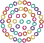Blulu 50 Pcs Acupressure Rings Spiky Sensory Finger. Fixed Price $13.80.