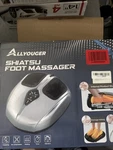 Allyouger Shiatsu Foot Massager With Heat, Vibration, And Air Compression. Fixed Price $35.00.