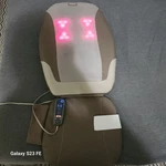 Homedics Model #MCS-370 Ha Shiatsu Massage Cushion With Heat. Works. Fixed Price $40.00.