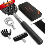 Wovte Extendable Back Scratcher For Women With 11.8 Inch, BLACK(4 Heads). Fixed Price $15.32.
