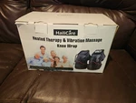 Hailicare Heated Knee Massage Pads Large Pair Brace 3 Settings. Fixed Price $14.99.