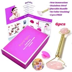 Rose Quartz Roller-anti-aging Facial Massage Roller-free Foot Detox Pads,facepad. Fixed Price $24.99.