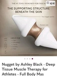 New Ashley Black Nugget Fasciablaster Deep Trigger Refining Tool. Fixed Price $21.00.