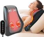 Snailax Back Pain Deep Tissue Massager W/ Heat SL-128B Neck Shoulder Pillow. Fixed Price $55.33.