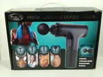 Finelife 6 Speed Rechargeable Percussion Massager With 4 Attachments Cordless. Fixed Price $18.89.