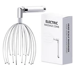 Head Scalp, Vibrating Electric Massagers, Battery Silver Gray. Fixed Price $30.66.