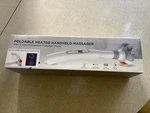 Mahli Foldable Heated Handheld Massager Vibrator 5 Heads New Sealed. Fixed Price $16.99.