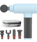 Sharper Image Powerboost Massage Gun Version 3.0-5 Attachments, Quiet Motor,. Fixed Price $77.99.