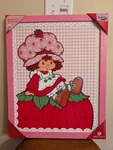 New Strawberry Shortcake Wall Art Picture With Frame - 16X20". Fixed Price $35.00.