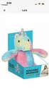 Health Touch Rainbow Unicorn Plush Toy Vibration Huggable Massager, 14". Fixed Price $12.50.