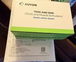 Auvon Tens Unit And Electrodes. Fixed Price $25.00.
