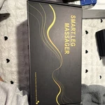 Smart Circulation Massager For Legs Black Relaxing Compression Device. Fixed Price $92.99.