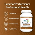Massage Cream Gallon Unscented Coconut Professional Pura 1ST Wellness Therapy. Fixed Price $39.00.