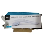 Sharper Image Handheld Heat Vibration Massager Open Box 3 Detachable Heads. Fixed Price $26.00.