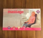 Spa Massage, Seat Topper Back W/heat, 5 Massagers & 12V Auto -open Box-. Fixed Price $49.00.