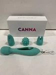 Jimmyjane Canna Massage Wand - Aqua. Fixed Price $13.99.
