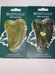 2 Ecotools Body Gua Sha Jade & Face De-puffing Tool, Massage Sculpt Skin. Fixed Price $16.99.