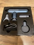 Sharper Image Powerboost Move 02 -navy Open Box. Fixed Price $19.99.