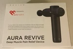 Aura Revive - Deep Muscle Pain Relief Device Heated Massage Gun Free Ship. Fixed Price $69.99.