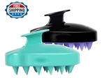 Heeta Hair Scalp Massager Shampoo Brush 2 Pack, Soft Silicone Bristles To Remove. Fixed Price $12.94.