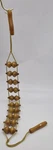 Vintage Wooden Ball Bead Back Massager Body Neck Self Relaxing Hand Held Roller. Fixed Price $11.18.
