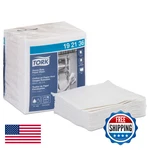 Tork 192136 Heavy-duty Single-ply 1/4-FOLD Paper Wipers White. Fixed Price $124.20.