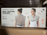 Sharper Image Wrap Neck Heated Pain Relief Massager. Fixed Price $23.88.