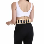 Wooden Therapy Massage Roller Rope For Body Sculpting, Back, Neck, Shoulders. Fixed Price $21.25.