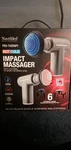 New Nuvomed Pro-therapy Cordless Impact Massager Hot Cold W/ 6 Heads. Fixed Price $27.99.