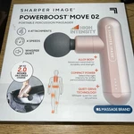 Sharper Image Powerboost Move 02 - Rose Gold New In Open Box. Fixed Price $34.95.