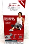 Sunbeam Select Relief System Knee Brace Heating Pad Therapy Bundle - Pain. Fixed Price $27.90.
