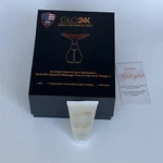 GLO24K Red Light Beauty Device Face Neck Triple Action Led Cordless Oem. Fixed Price $34.99.