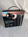 Nuvomed Copper Power Massager - 424311 New!!! With Case And Attachments. Fixed Price $29.90.