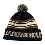 Jackson Hole Wy Women Ski Snowboard Beanie Hat Striped Winter One Size. Fixed Price $17.49.