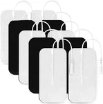 Auvon Tens Unit Pads 2X4 10 Pcs, 3RD Gen Latex-free Rectangular Replacement. Fixed Price $12.99.