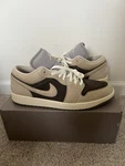 Jordan Low Se IB7011-001 Enigma Stone/pale Ivory/hemp/oatmeal M12/W13.5 New. Fixed Price $129.99.