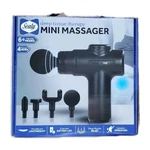 Sealy Deep Tissue Mini Massage Gun With Four Heads And Six Speeds New Unopened. Fixed Price $24.99.