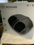 Miko Shiatsu Foot Massager With Deep Kneading, Heat Therapy, And Rolling. Fixed Price $75.00.