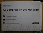 Cincom Cordless Air Compression Leg Massager With Heat New, Sealed Box. Fixed Price $55.00.