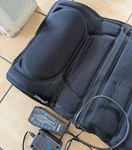 Homedics Vibrating Heated Massage Mat For Back Neck Shoulders Legs, Black. Fixed Price $42.49.