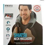 Homedics Shiatsu Kneading Neck & Shoulder Massager W/ Soothing Heat Flex Handles. Fixed Price $19.95.