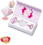 Leicare Jade Rose Quartz Face Roller Wrinkle Puffiness Massager. Fixed Price $20.00.