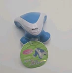 Homedics Alpha Mini Massager, Hand-held Blue White New. Fixed Price $12.95.