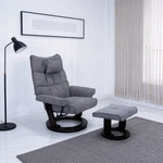 Massage Recliner With Ottoman Heated 360 Swivel Reclining Chair. Fixed Price $431.00.