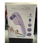 Conair Touch 'n Tone Massage Wand Handheld 4 Attachments Purple Full Body. Fixed Price $13.75.
