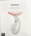 Keeson Face Massager KFM001, 7 Color, 45 Heating, Vibration. Fixed Price $18.88.