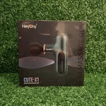 New Heychy Cute X1 Super Mini 4 Heads Deep Tissue Massage Gun (green) SEALED!,A5. Fixed Price $54.99.